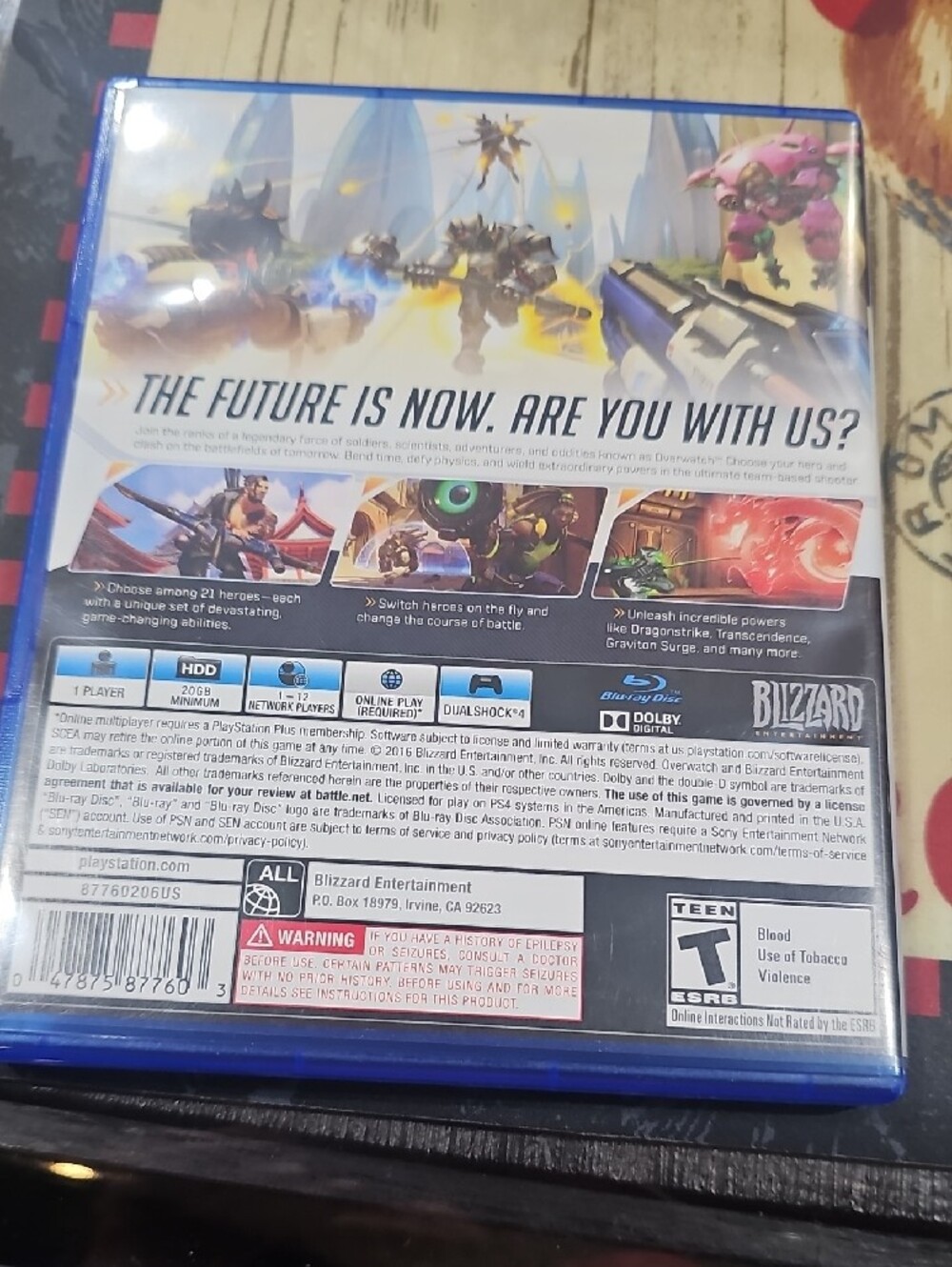 Overwatch Origins Edition - White, Yellow & Black (PS4) - Picture 2 of 4